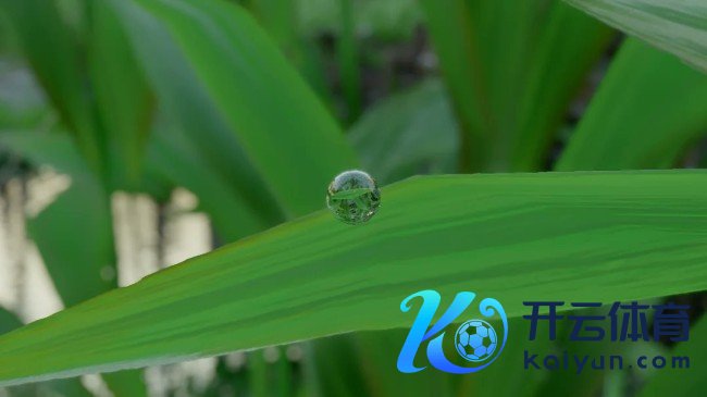 《红色沙漠》惊东谈主细节 一颗小水珠竟能反照周遭环境