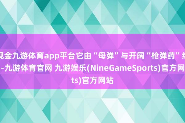 现金九游体育app平台它由“母弹”与开阔“枪弹药”组成-九游体育官网 九游娱乐(NineGameSports)官方网站